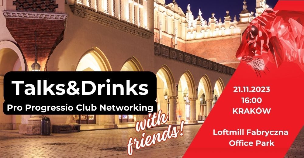 Talks&Drinks with friends <br> Kraków